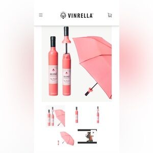 Vinrella Wine-Shaped Umbrella